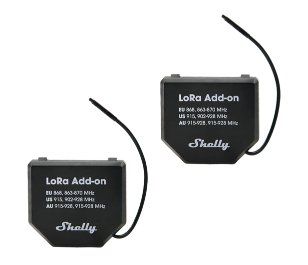 Shelly Zestaw 2 Przekaźników EU868 dla gen.3/4 LoRa - 1347492 - zdjęcie